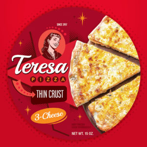 Frozen Pizza Packaging Design