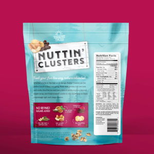 Nuttin Clusters final packaging design