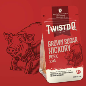 Twist'd Q BBQ - Brown Sugar Hickory Pork Rub
