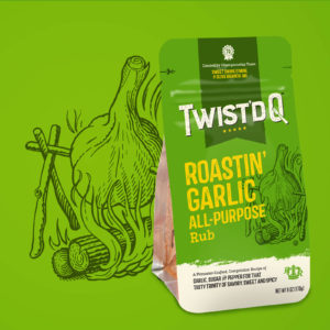 Twist'd Q BBQ - Roastin' Garlic All Purpose Rub