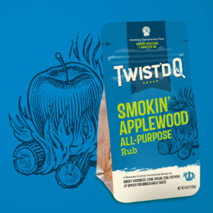 Twist'd Q BBQ - Smokin' Applewood All-Purpose Rub