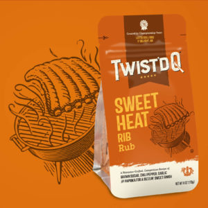 Twist'd Q BBQ - Sweet Heat Rib Rub