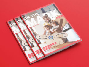 Designetics company magazine - On The Mark