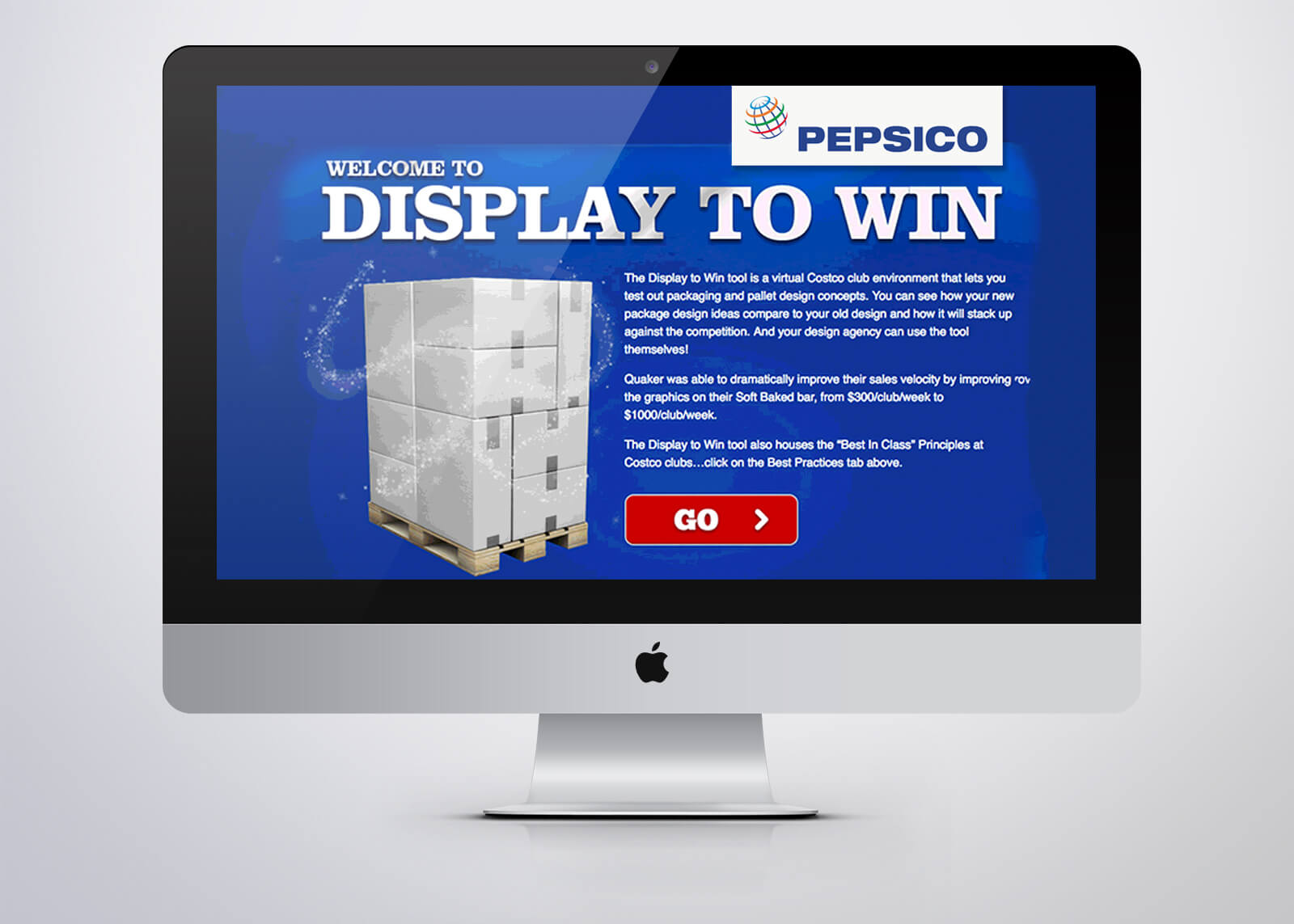Pepsi Display To Win - Club Store Design