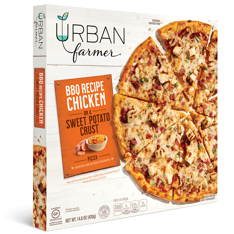 Food Packaging Design - Frozen Pizza for Urban Farmer Foods