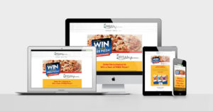 Win Free Pizza - CPG Food Promotion for Covid