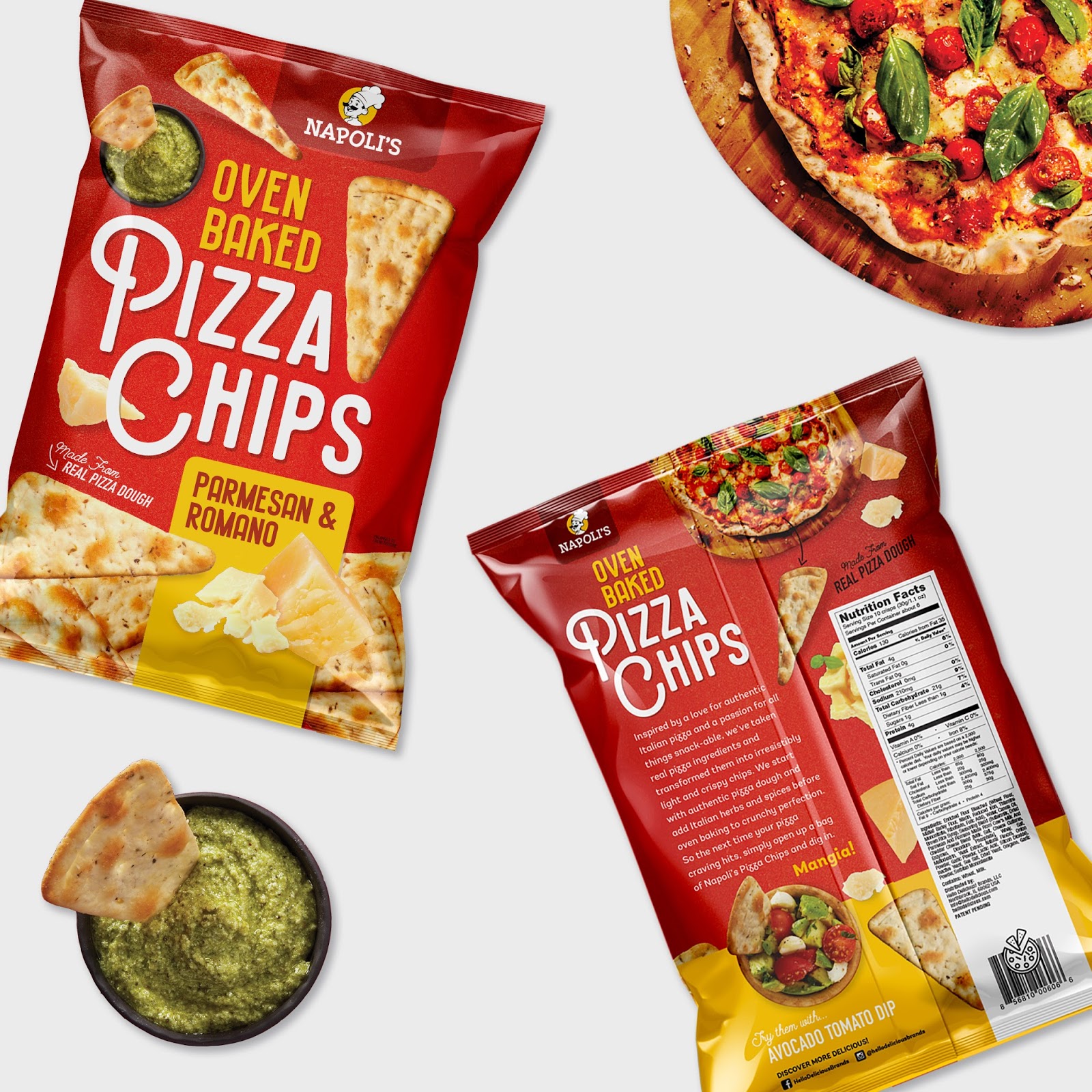 Pizza Chips - Food Packaging Design by Pivot Marketing